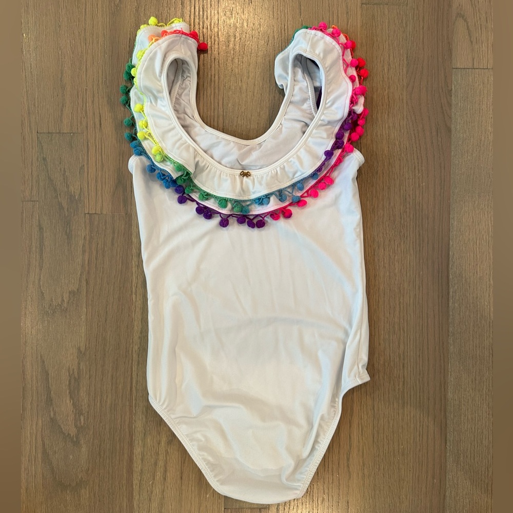 PilyQ Pom Pom Bathing Suit - Picture 3 of 7